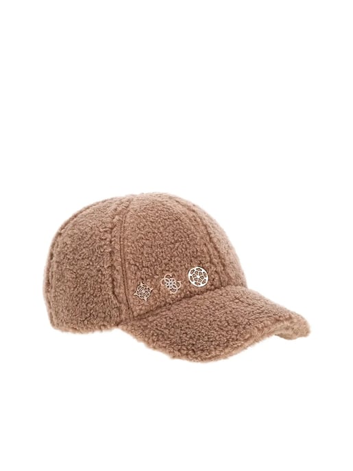 Guess damessjaal met bontkraag G - Image 1