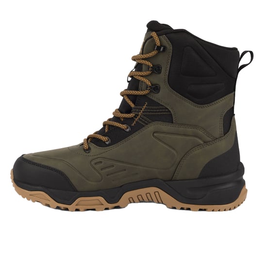 Trespass Mens Serge Snow Boots (Khaki Green) - Image 3