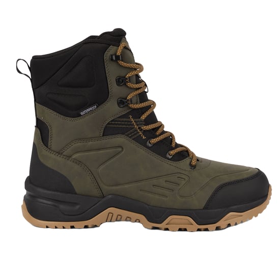 Trespass Mens Serge Snow Boots (Khaki Green) - Image 4