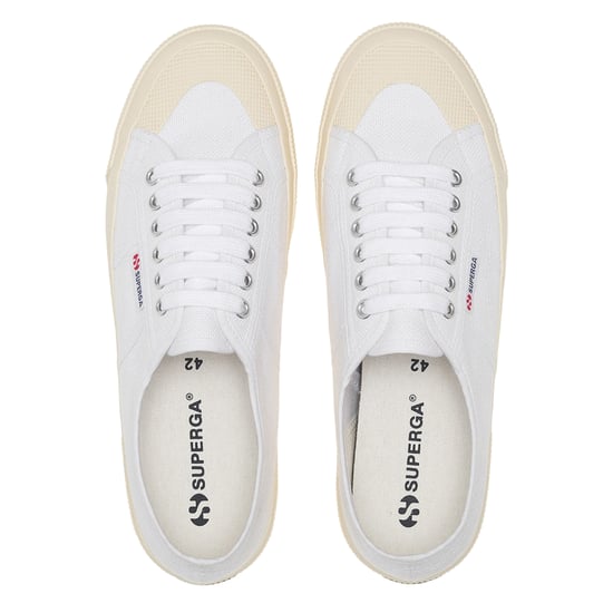 Superga Unisex Adult 2390 Military Trainers (White/Off White) - Image 3