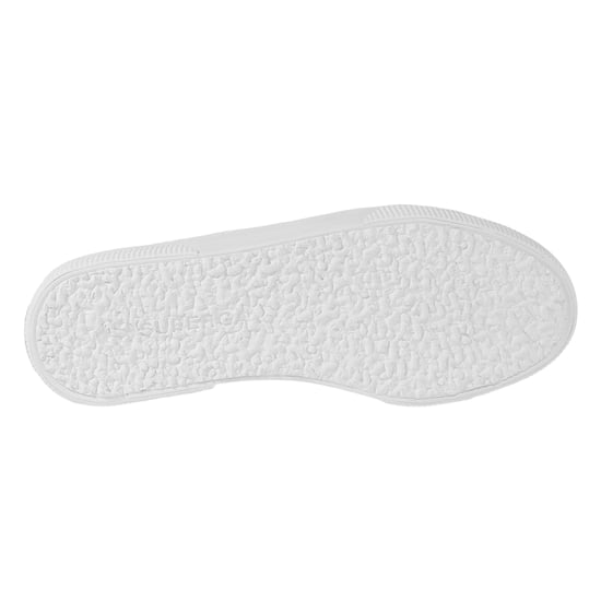 Superga Womens/Ladies 2740 Sangallo Flower Trainers (Total White) - Image 5