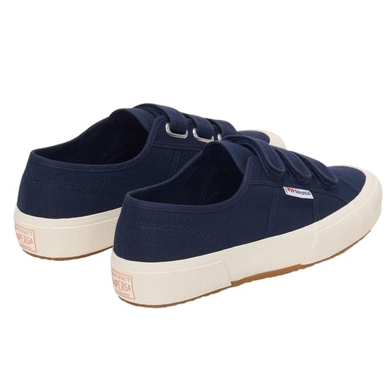 Superga Unisex Adult 2750 OG Straps Trainers (Navy/Off White) - Image 2