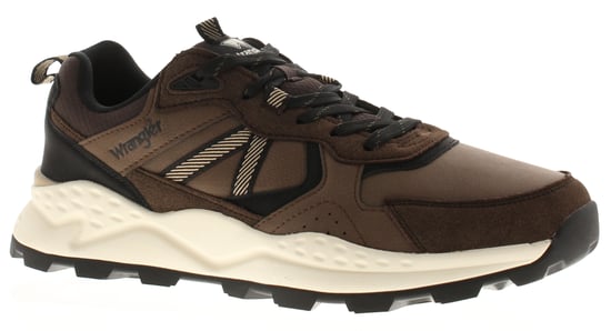 Wrangler Mens Trainers West Men Low brown - Image 1