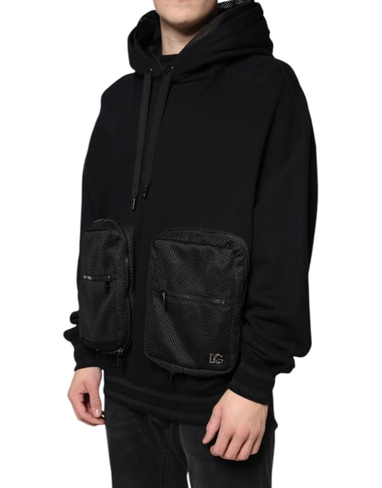 Hoodie met Mesh Zakdetails - Image 3