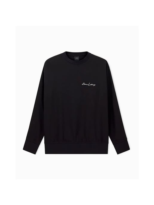 Armani Exchange herensweatshirt met kenmerkend design. - Image 3