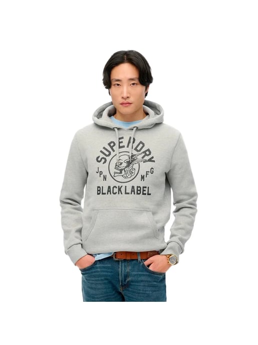 Superdry men's sweatshirt with label logo - Image 1