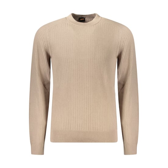 Ribbed Knit Crew Neck Sweater 50478682 - Image 1