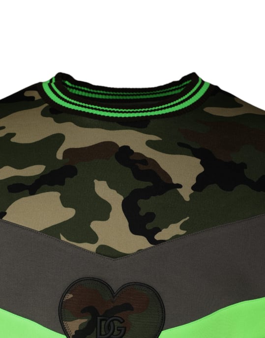Camouflage Hart Sweatshirt Tsh86728 - Image 3