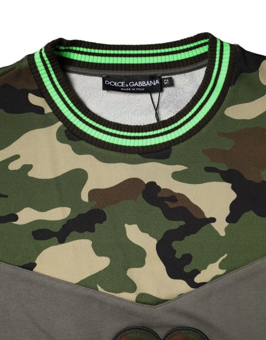 Camouflage Hart Sweatshirt Tsh86728 - Image 6