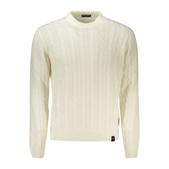 Cable Knit Crew Neck Sweater - Image 1