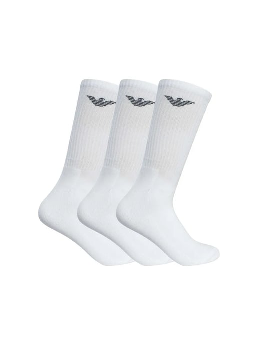 Emporio Armani herensokken (3 stuks) met adelaarmotief - Image 1