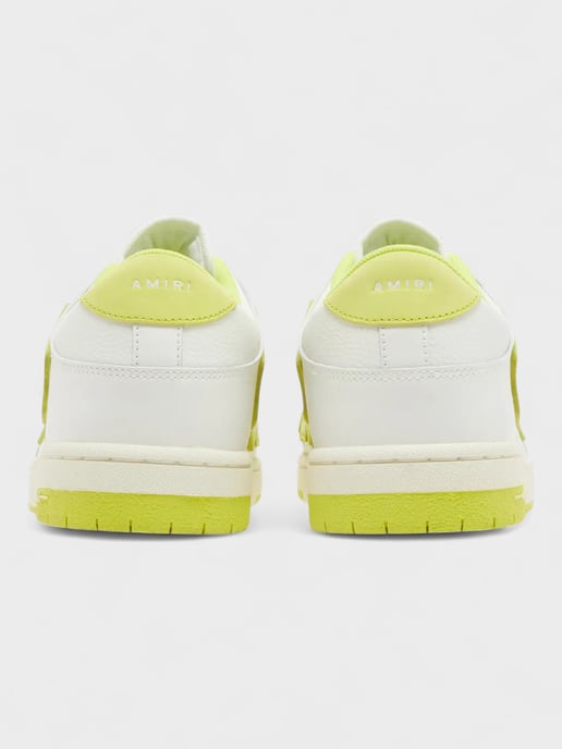 Amiri Skel Top Low White Lime - Image 4