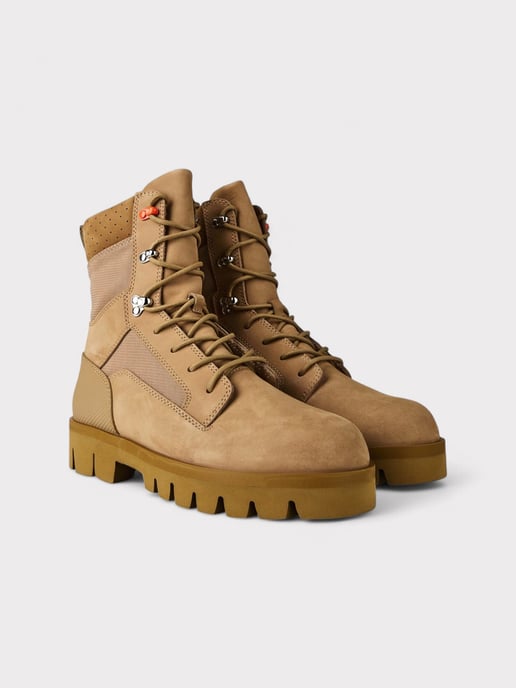 Heron Preston Military Boots Biege - Image 3