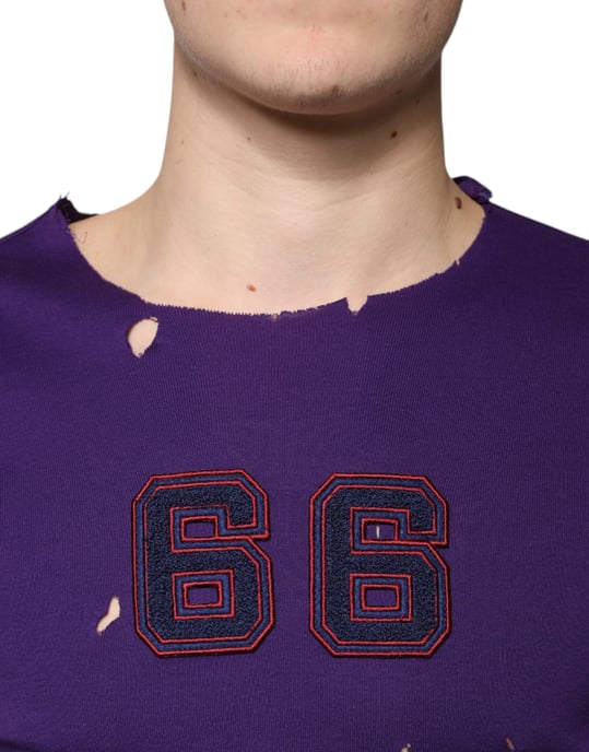 66 Gebreide Versleten T-shirt - Image 5