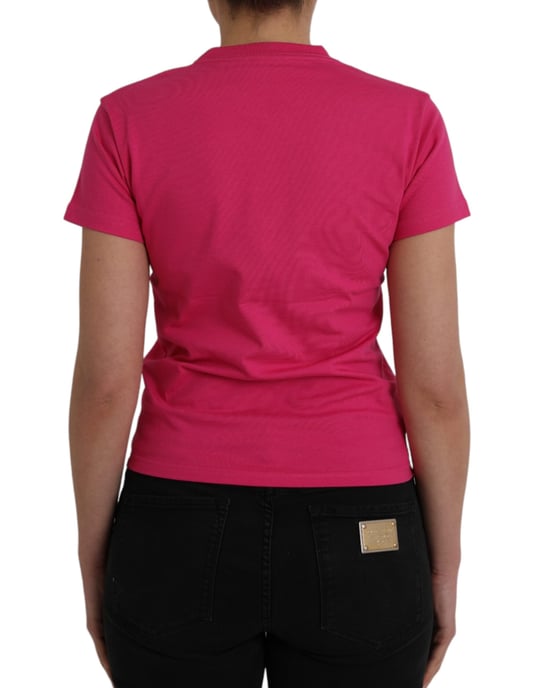 Balenciaga Logo T-shirt Korte Mouw Roze - Image 3