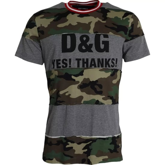 Camouflageprint T-shirt Ja Bedankt - Image 1