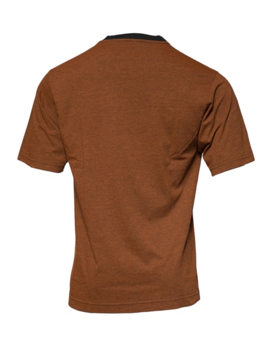 Kortärmad T-shirt med rund hals - Image 4