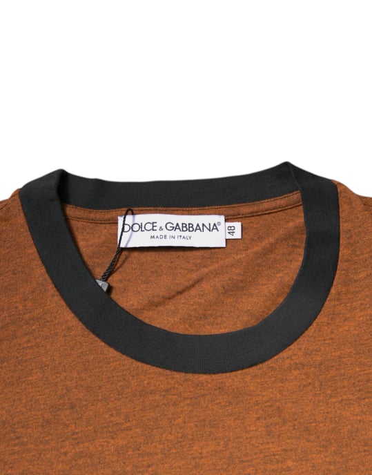 Kortärmad T-shirt med rund hals - Image 5