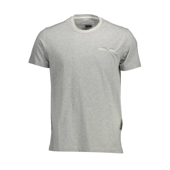 T-shirt med kort ärm och rund halsringning med ficka - Image 1