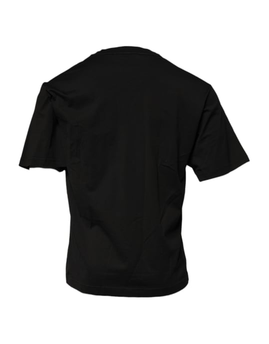Kortärmad T-shirt med rundad nacke - Image 4