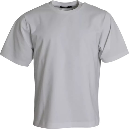 Katoenen T-shirt Korte Mouwen Ronde Hals - Image 4
