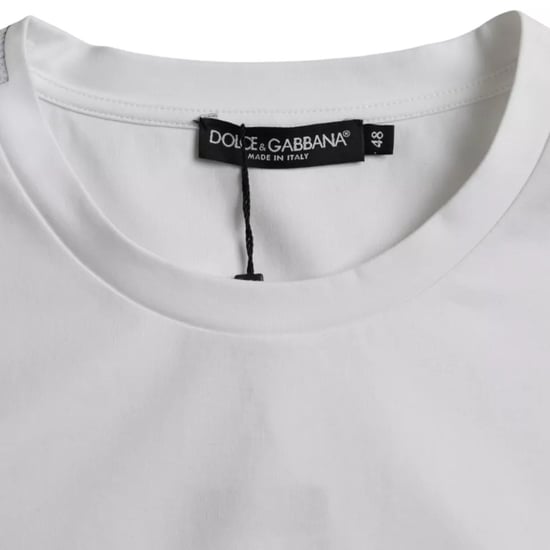 Katoenen T-shirt Korte Mouwen Ronde Hals - Image 5