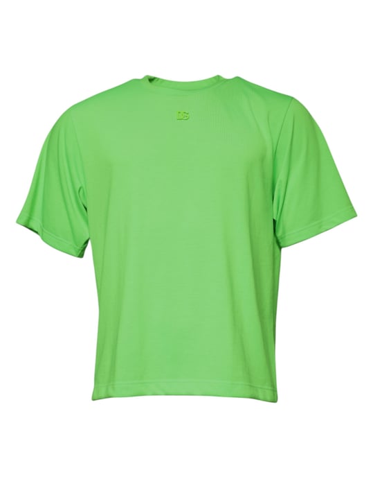 T-shirt med kort ärm och rund hals - Image 1