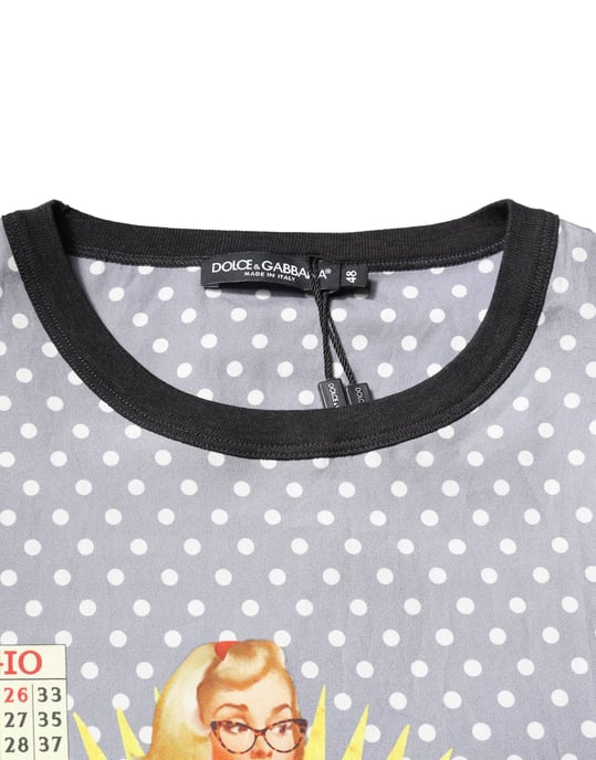 Polka Dot Pinup Graphic T-shirt - Image 5