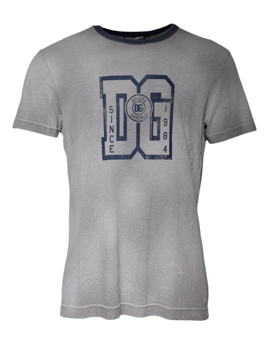 Crew Neck T-shirt Dg Graphic Tee - Image 2