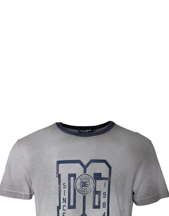 Crew Neck T-shirt Dg Graphic Tee - Image 3