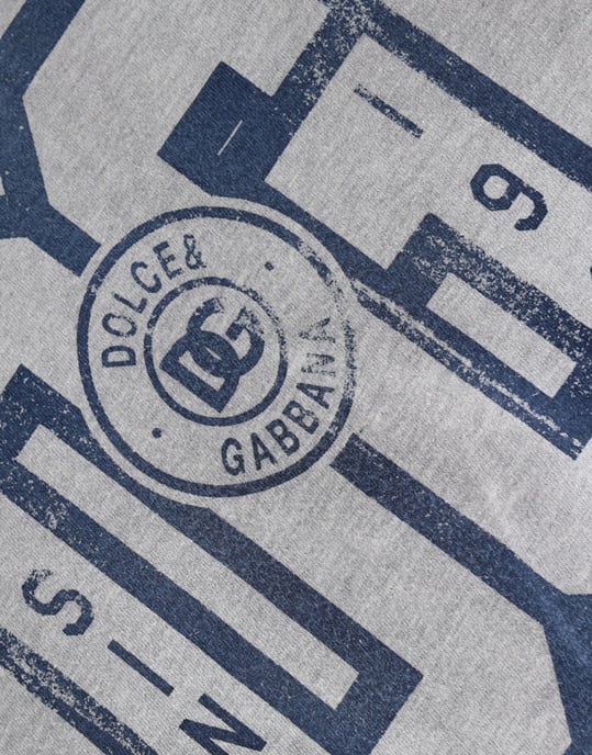Crew Neck T-shirt Dg Graphic Tee - Image 6
