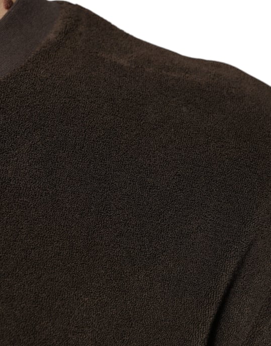 Frottéficka T-shirt Brun - Image 6