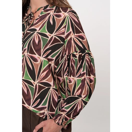 Geisha 53955-20 380 top purple brown - Image 6