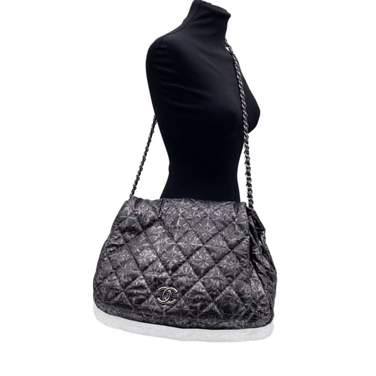 Chanel stoffen schoudertas Tijdloos/Klassiek - Image 2