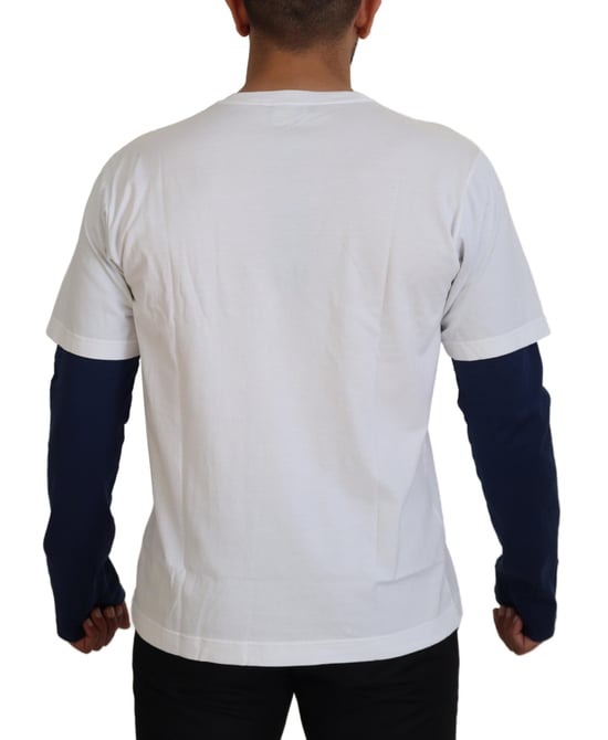 Dg Crest T-shirt Wit Lange Mouwen - Image 3