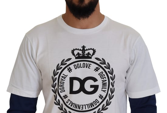 Dg Crest T-shirt Wit Lange Mouwen - Image 4