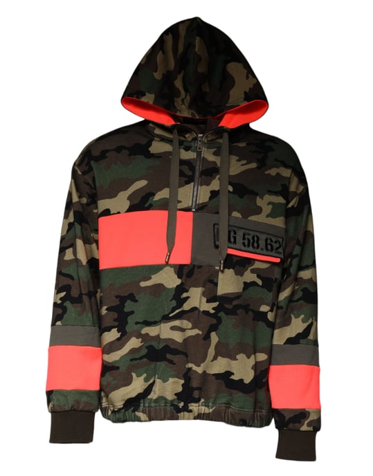 Camouflage Print Hoodie Tsh87049 - Image 1