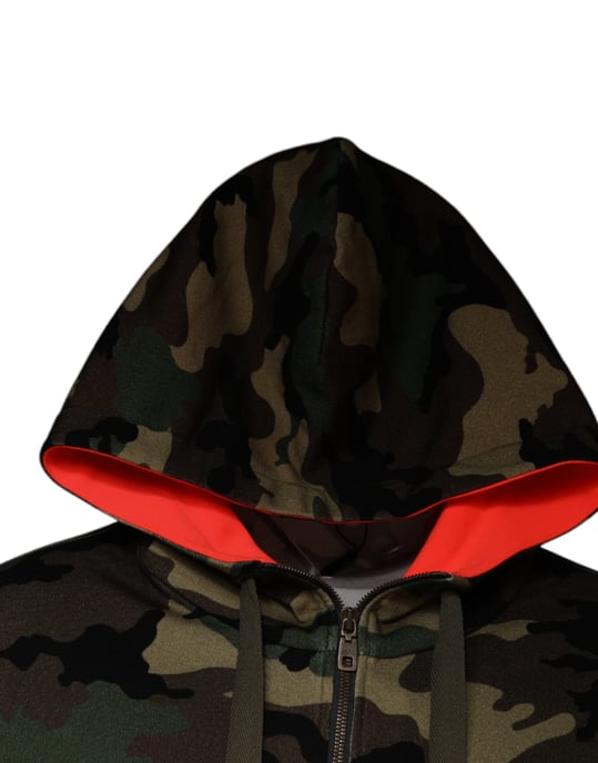 Camouflage Print Hoodie Tsh87049 - Image 3