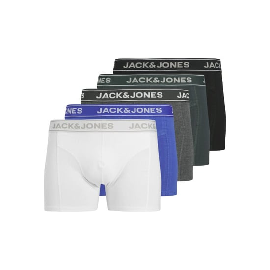 Jack & Jones Boxershorts jongens trunks jacblack friday effen 5-pack - Image 1