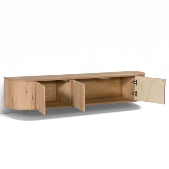 Livingfurn tv-meubel novero zwevend 35x180x33cm - Image 4