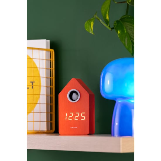 Karlsson wekker cuckoo led brilliant orange - Image 3