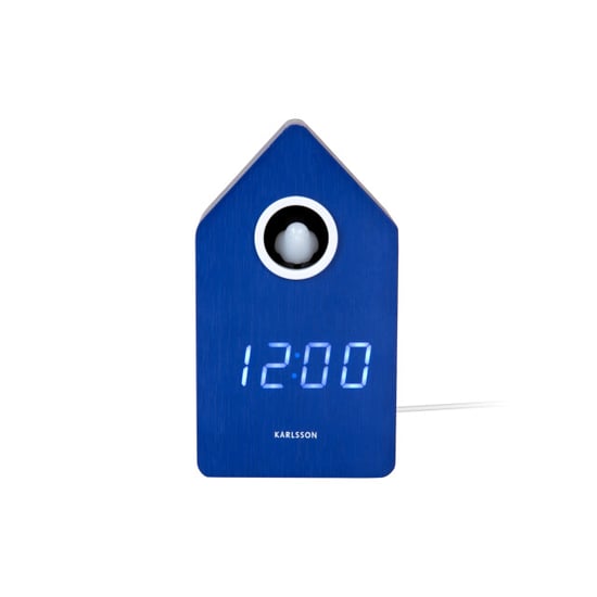 Karlsson wekker cuckoo led cobalt blue - Image 4