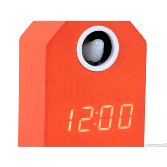 Karlsson wekker cuckoo led brilliant orange - Image 5