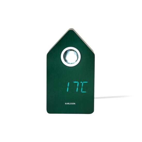 Karlsson wekker cuckoo led retro green - Image 3