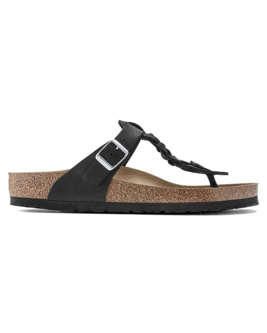 Gizeh Sandals in Black - Image 3