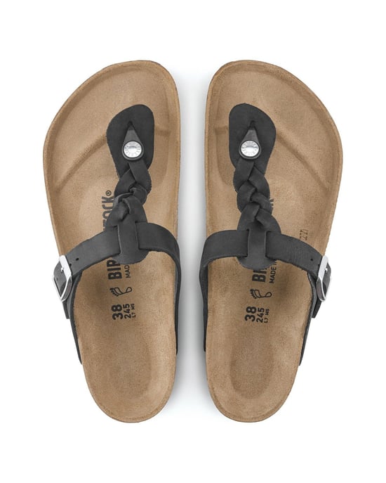 Gizeh Sandals in Black - Image 5