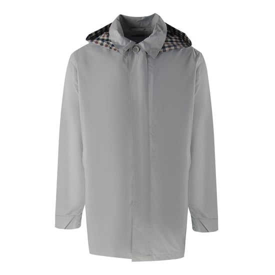 Aquascutum Active Rlg Trench Antarctica Grey Jacket - Image 1