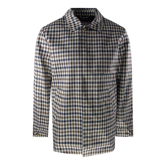 Aquascutum Active Iconic Caban Club Check Jacket - Image 1