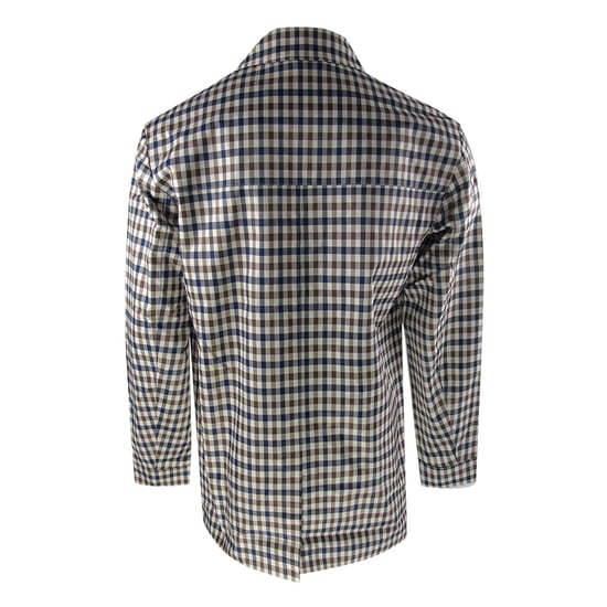 Aquascutum Active Iconic Caban Club Check-jas - Image 2