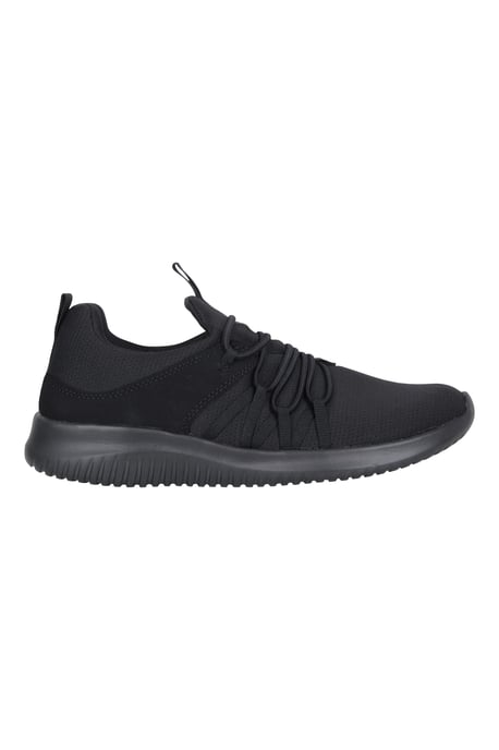 'Swift' Women's Active Shoe EVA Insole Mesh Lined Breathable Trainer Black - Image 2